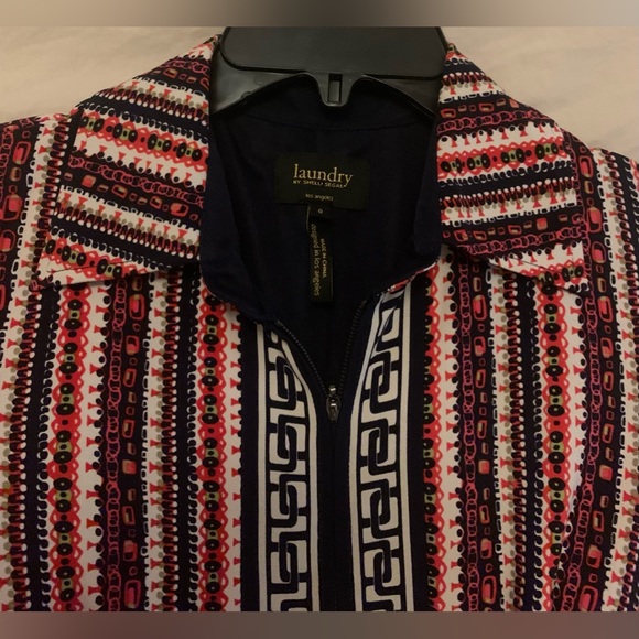 ✨⚡️💥 LAUNDRY BY SHELLI SEGAL WOMEN'S MIXED PRINT JERSEY DRESS, MULTI - Picture 5 of 13